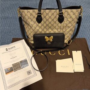✨ Authentic Gucci Purse + Matching Wallet Set ✨